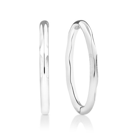 12mm Sleepers in Sterling Silver 12mm Sleepers in Sterling Silver