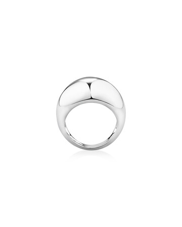 Wide Dome Ring in Sterling Silver Wide Dome Ring in Sterling Silver
