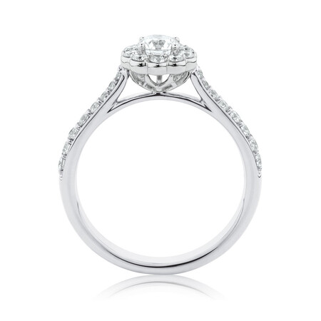 Southern Star Engagement Ring with 3/4 Carat TW of Diamonds in 14kt White Gold Southern Star Engagement Ring with 3/4 Carat TW of Diamonds in 14kt White Gold