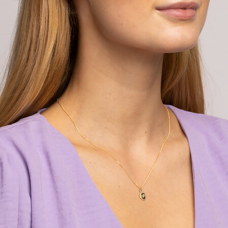 Pisces Zodiac Pendant in 10kt yellow Gold Pisces Zodiac Pendant in 10kt yellow Gold