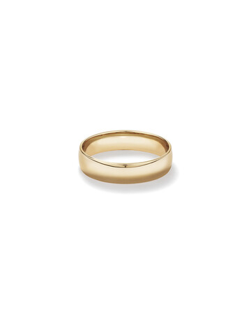 Lite Half Round Wedding Band in 10kt Yellow Gold Lite Half Round Wedding Band in 10kt Yellow Gold