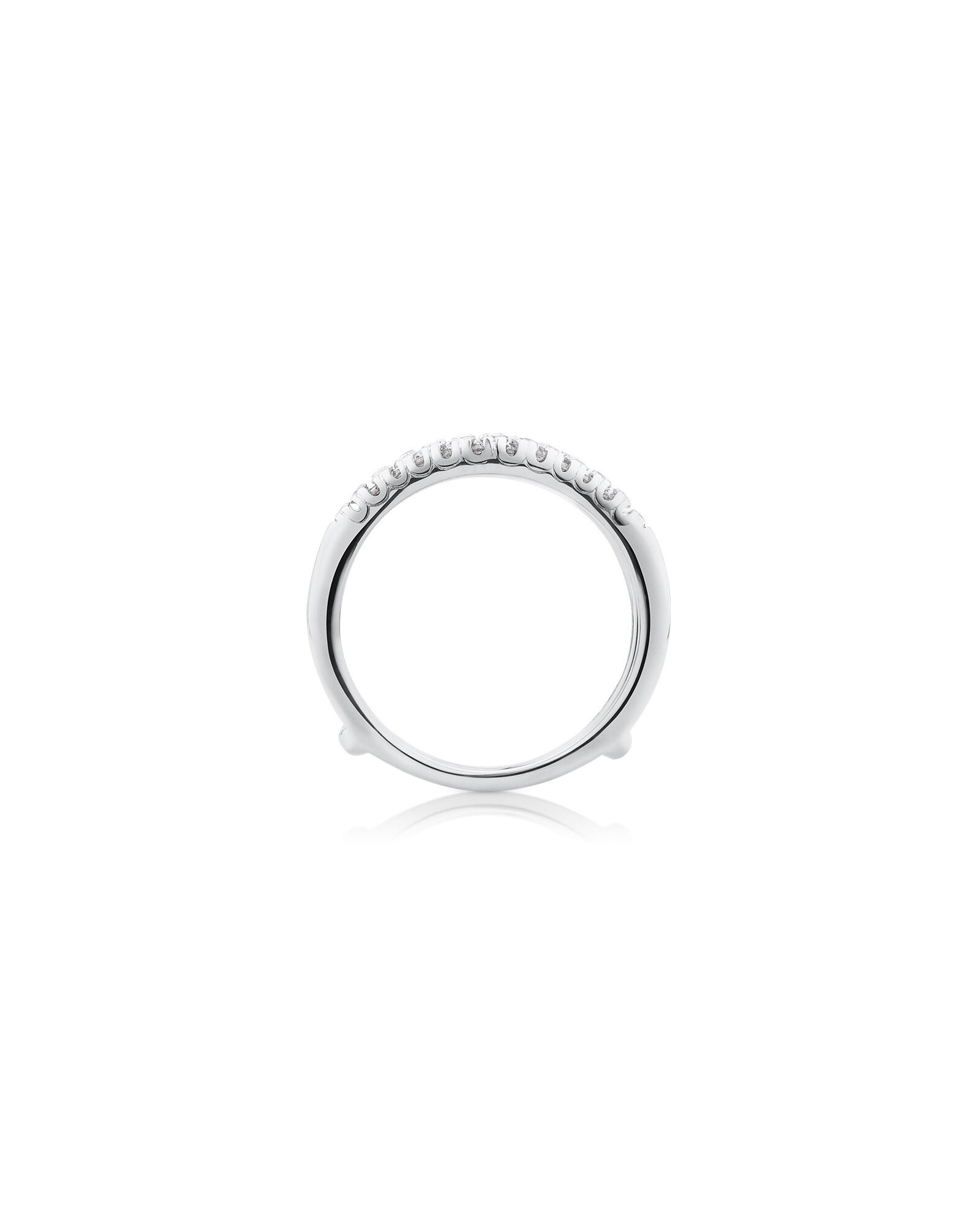 Evermore Ring Enhancer with 0.50 Carat TW of Diamonds in 14kt White Gold