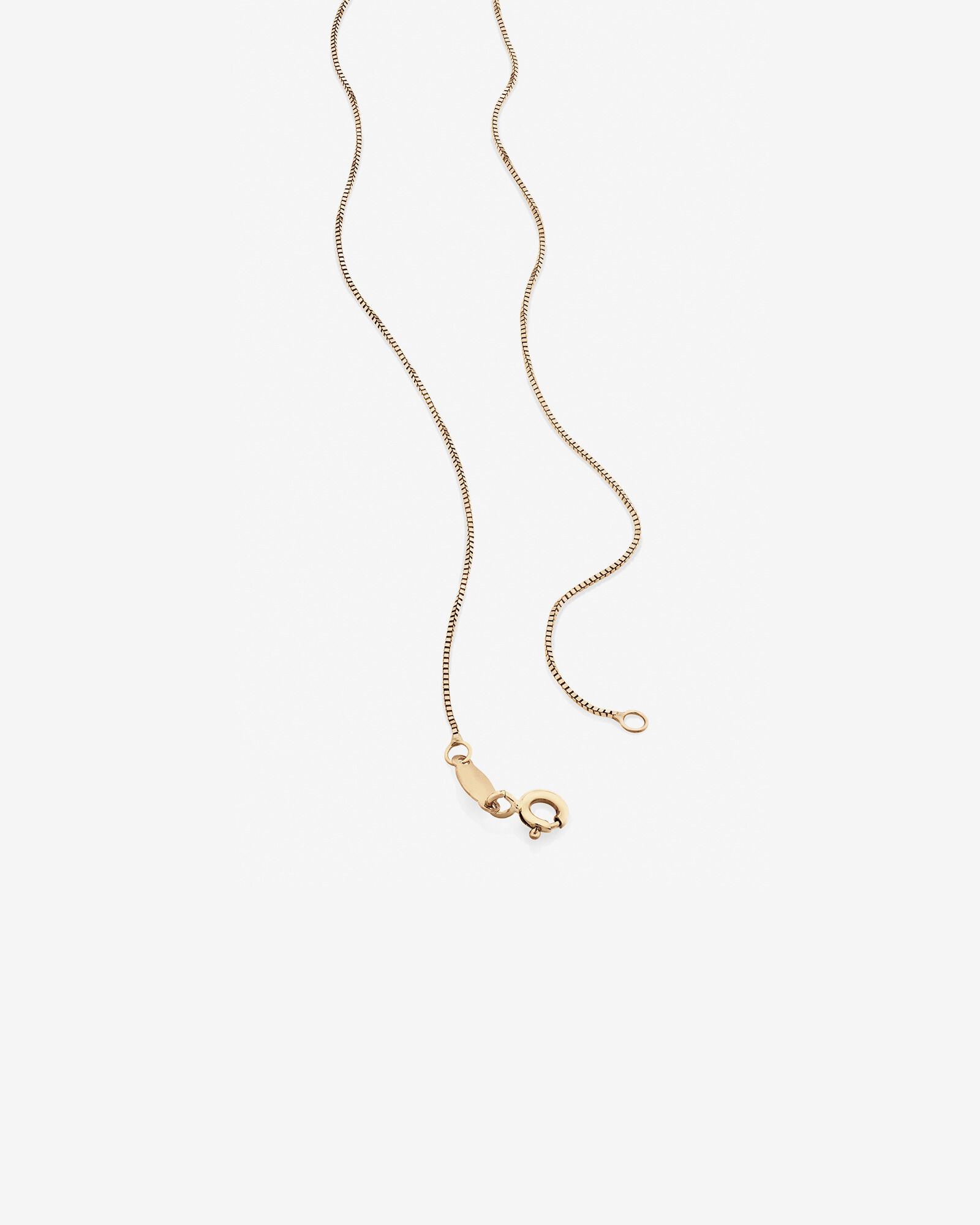 50cm Box Chain in 18kt Yellow Gold