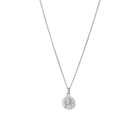 Cancer Zodiac Pendant in Sterling Silver Cancer Zodiac Pendant in Sterling Silver