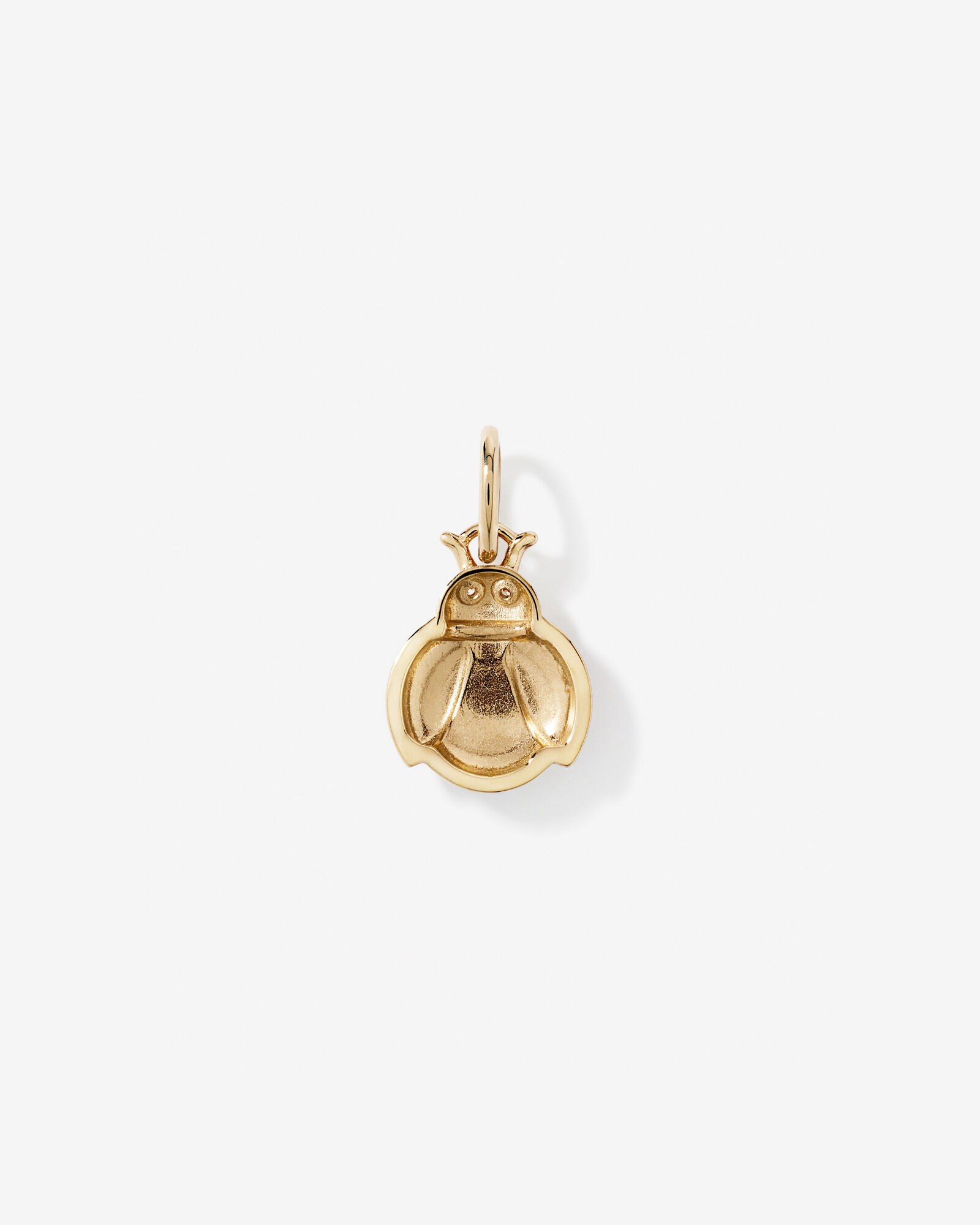 Ladybug Pendant in 10kt Yellow Gold