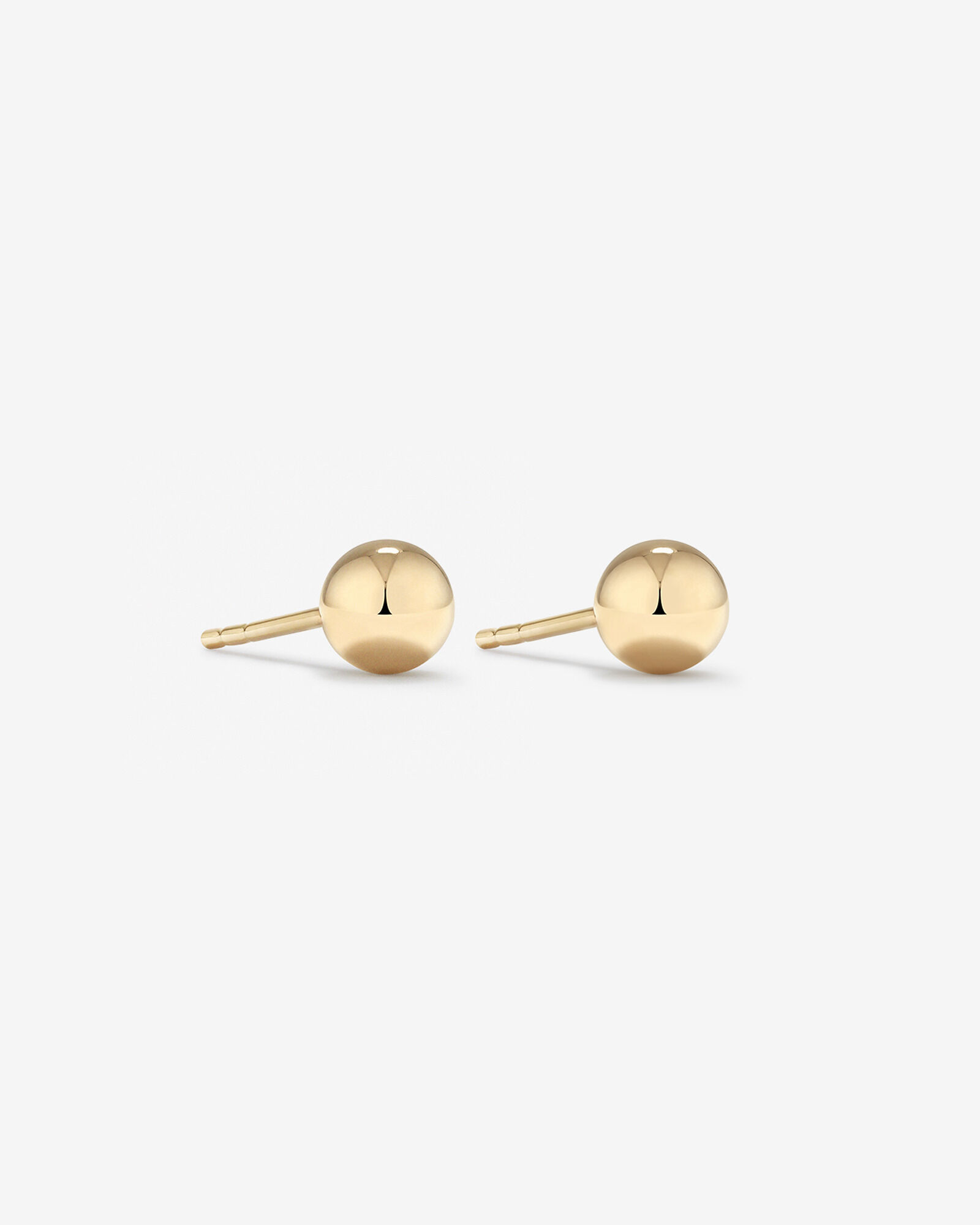 5mm Ball Stud Earrings 10kt Yellow Gold