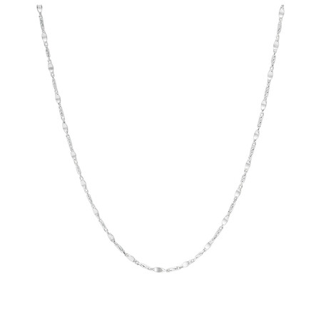 60cm (24") 1.5mm-2mm Width Fancy Chain in Sterling Silver 60cm (24") 1.5mm-2mm Width Fancy Chain in Sterling Silver