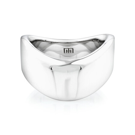 Sculpture Pointed Ring in Sterling Silver Sculpture Pointed Ring in Sterling Silver