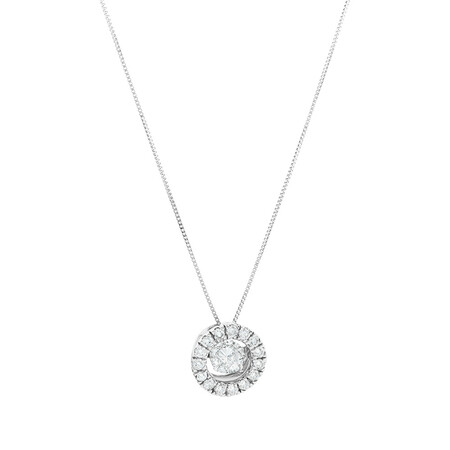 Everlight Pendant with 1 Carat Of Diamonds in 14kt Everlight Pendant with 1 Carat Of Diamonds in 14kt