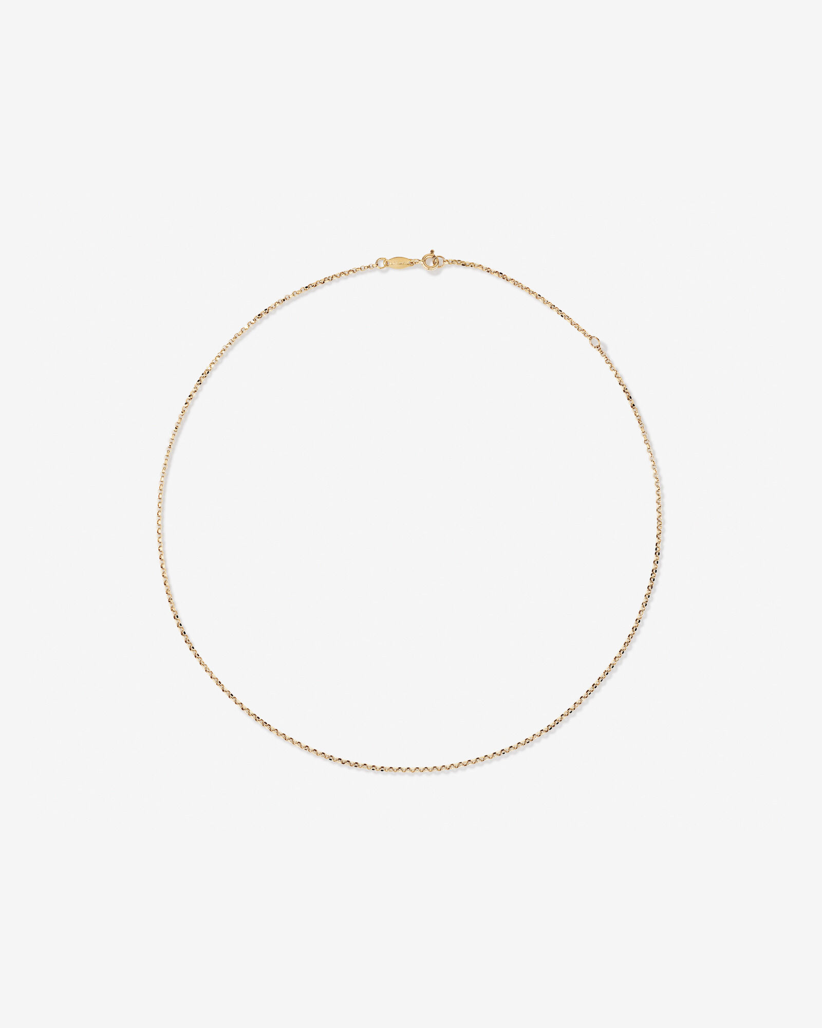 45cm (18") Solid Belcher Chain in 10kt Yellow Gold