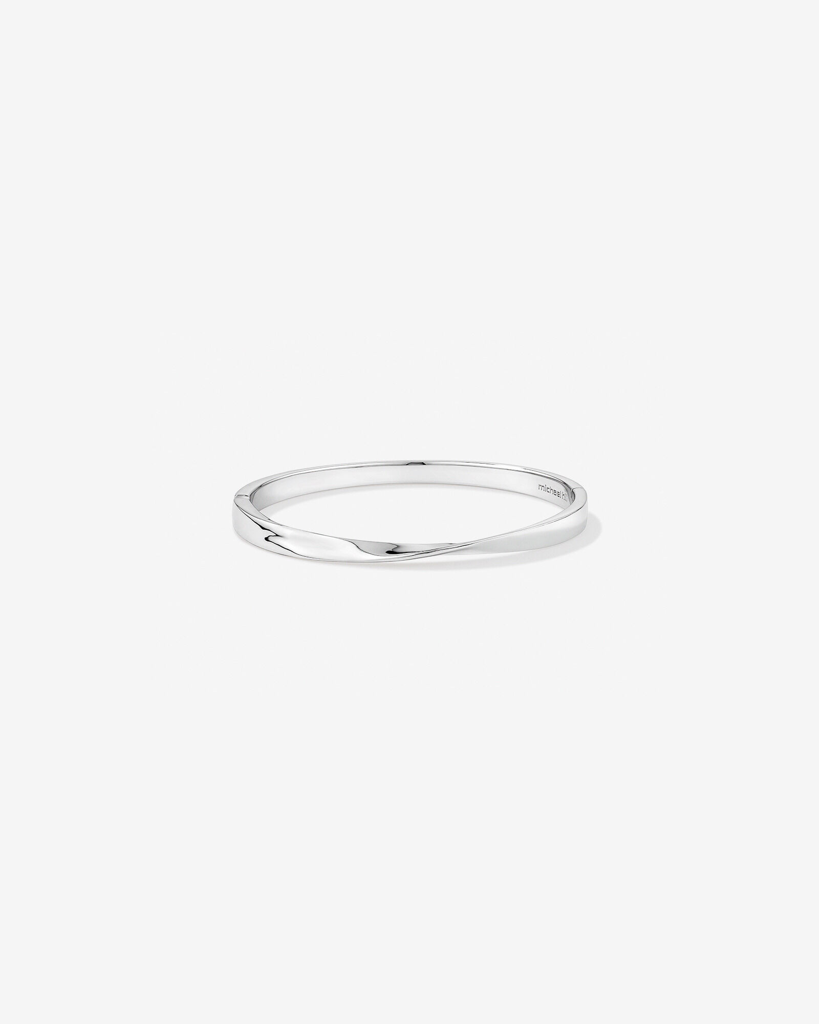 Bracelet ruban Sculpture en argent sterling de 61 mm