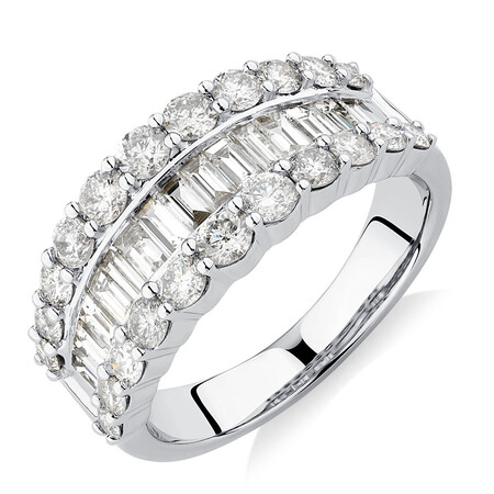 Ring with 2 Carat TW of Diamonds in 14kt White Gold Ring with 2 Carat TW of Diamonds in 14kt White Gold