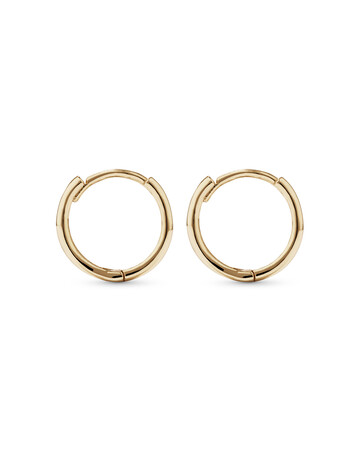 Mini Hoop Earrings in 10kt Yellow Gold Mini Hoop Earrings in 10kt Yellow Gold