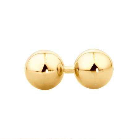 5mm Ball Stud Earrings in 10kt Yellow Gold 5mm Ball Stud Earrings in 10kt Yellow Gold
