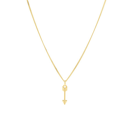 Arrow Pendant In 10kt Yellow Gold Arrow Pendant In 10kt Yellow Gold