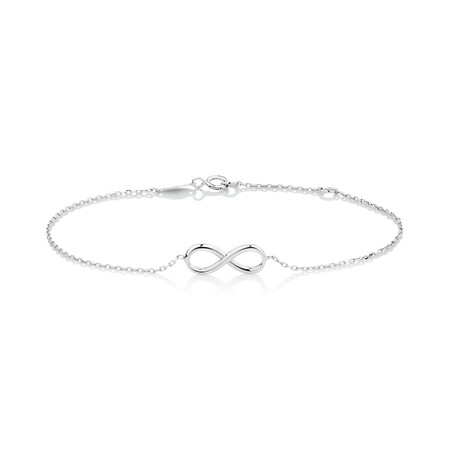 Infinity Bracelet in 10kt White Gold Infinity Bracelet in 10kt White Gold