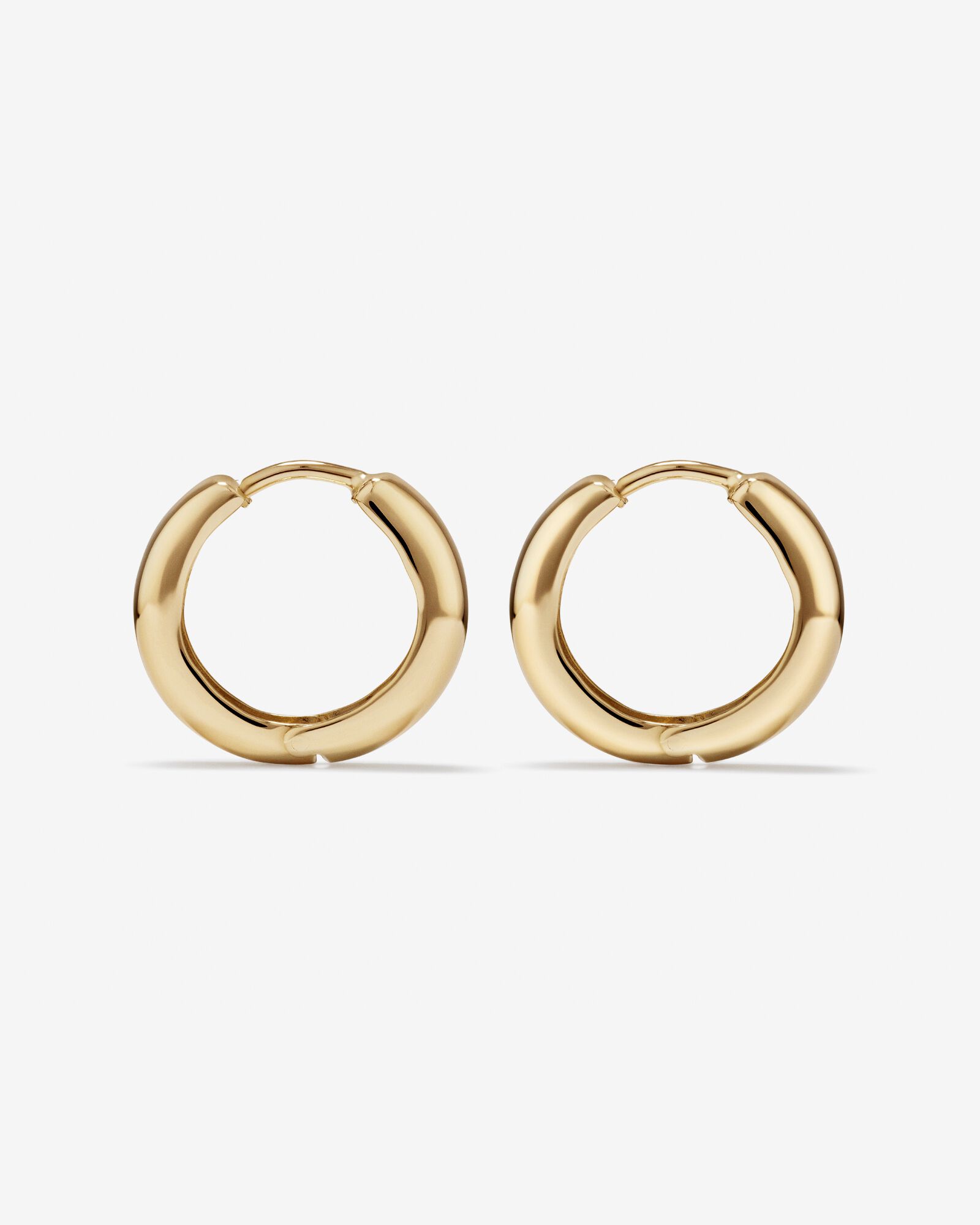 10mm Huggie Earrings 10kt Yellow Gold