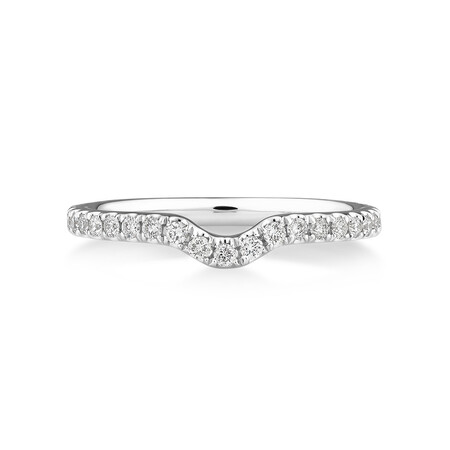 Sir Michael Hill Designer Wedding Band with 0.27 Carat TW of Diamonds in 14kt White Gold Sir Michael Hill Designer Wedding Band with 0.27 Carat TW of Diamonds in 14kt White Gold