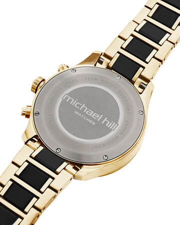 Solar Powered Men's Watch with Gold and Black Tone in Stainless Steel Solar Powered Men's Watch with Gold and Black Tone in Stainless Steel