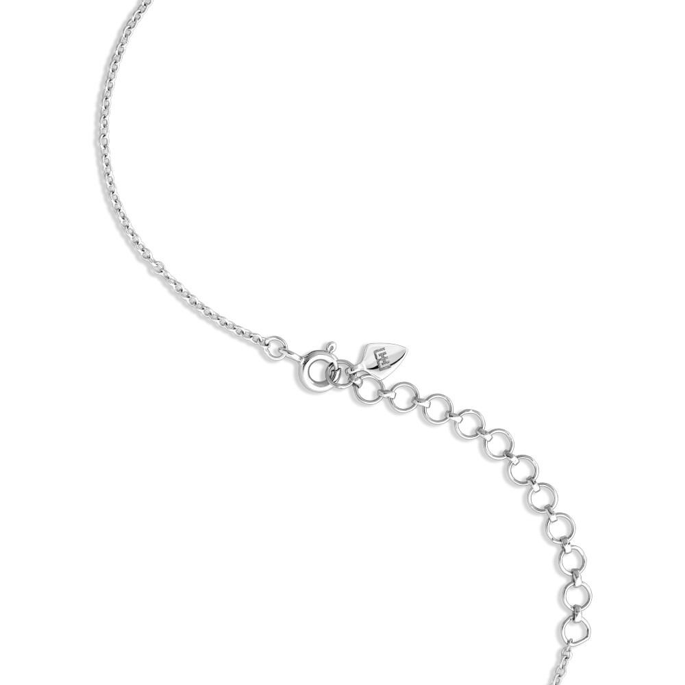 1.00 Carat TW Laboratory-Grown Diamond Tennis Necklace set 10kt White Gold