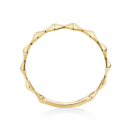 Edge Ring in 10kt Yellow Gold Edge Ring in 10kt Yellow Gold