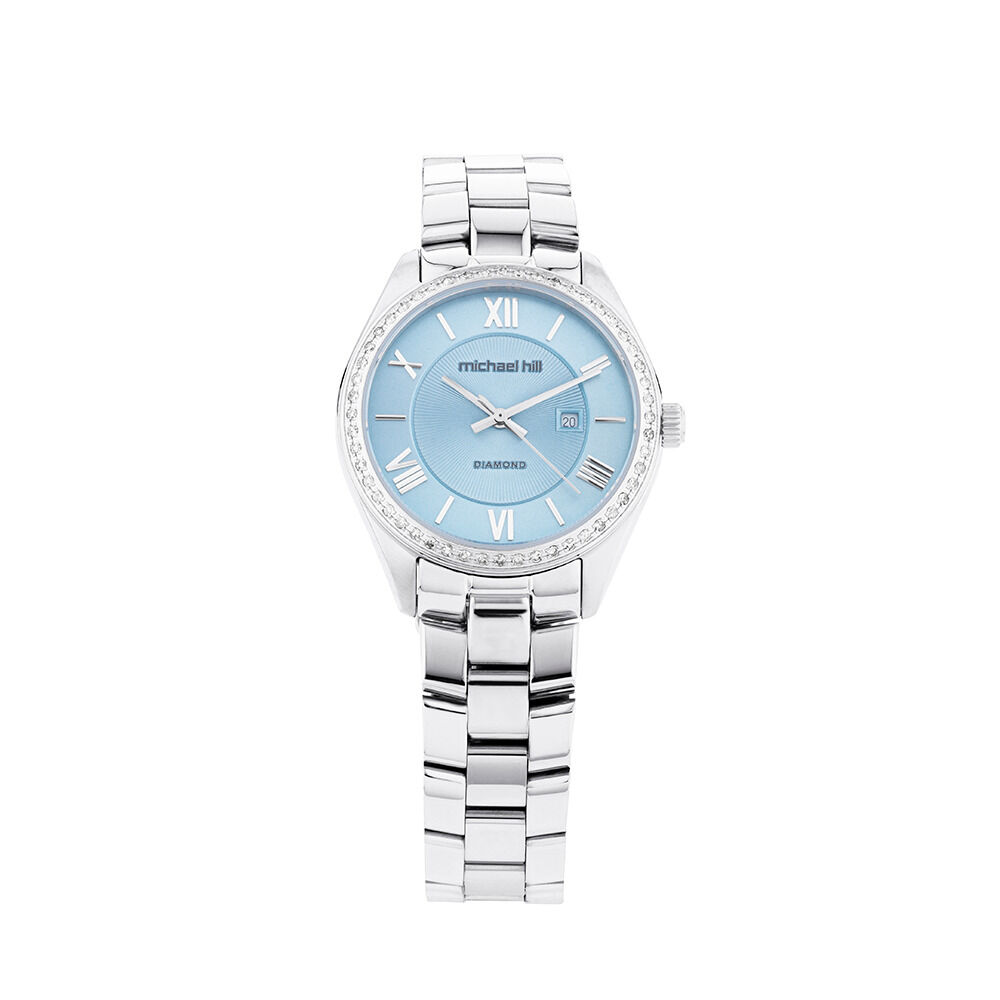 Ladies Watch with 0.60 Carat TW of Diamonds in Gold Tone Stainless Steel