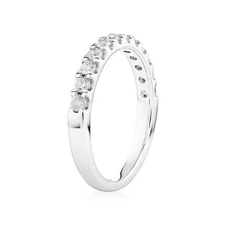 Prelude Wedding Band with 0.50 Carat TW of Diamonds in 14kt White Gold Prelude Wedding Band with 0.50 Carat TW of Diamonds in 14kt White Gold