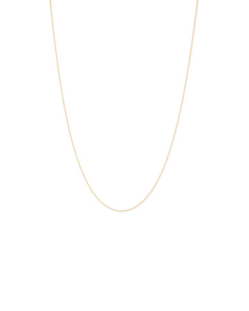 50cm (20") Singapore Chain in 10kt Yellow Gold 50cm (20") Singapore Chain in 10kt Yellow Gold