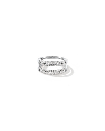 Enhancer Ring with 0.70 Carat TW of Diamonds in 14kt White Gold Enhancer Ring with 0.70 Carat TW of Diamonds in 14kt White Gold