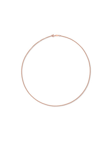50cm (20") Hollow Belcher Chain in 10kt Rose Gold 50cm (20") Hollow Belcher Chain in 10kt Rose Gold