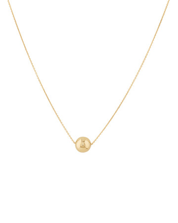 45cm (18") 8mm Ball Necklace in 10kt Yellow Gold 45cm (18") 8mm Ball Necklace in 10kt Yellow Gold