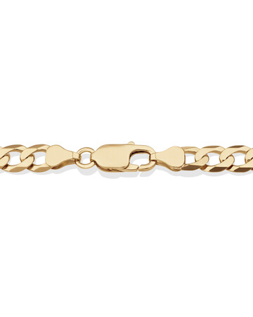 60cm (24") 6.5mm-7mm Width Solid Curb Chain in 10kt Yellow Gold 60cm (24") 6.5mm-7mm Width Solid Curb Chain in 10kt Yellow Gold