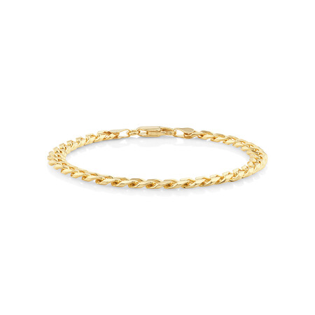 Curb Bracelet in 10kt Yellow Gold Curb Bracelet in 10kt Yellow Gold