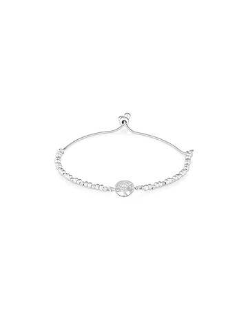 23cm (9.5") Tree of Life Bolo Bracelet in Sterling Silver 23cm (9.5") Tree of Life Bolo Bracelet in Sterling Silver