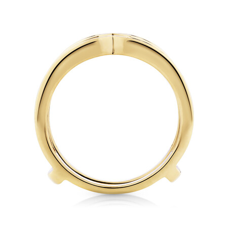 Enhancer Ring with 1/2 Carat TW of Diamonds in 14kt Yellow Gold Enhancer Ring with 1/2 Carat TW of Diamonds in 14kt Yellow Gold