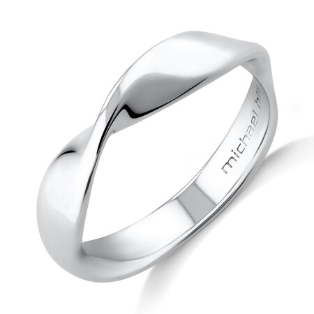 Sculpture Twist Ring in Sterling Silver Sculpture Twist Ring in Sterling Silver
