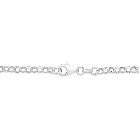 19cm (7.5") Infinity Bracelet in Sterling Silver 19cm (7.5") Infinity Bracelet in Sterling Silver