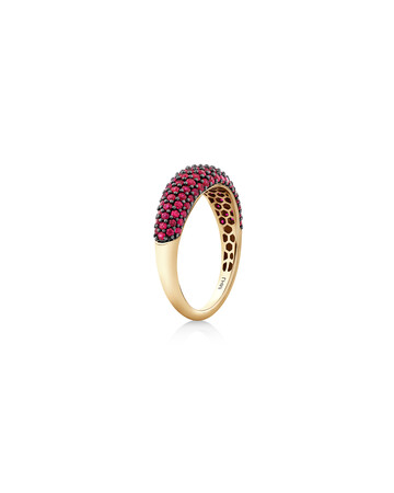 Ring with Ruby in 10kt Yellow Gold Ring with Ruby in 10kt Yellow Gold