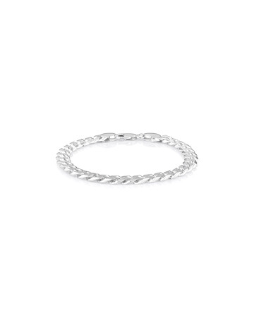 21cm Curb Bracelet in Sterling Silver 21cm Curb Bracelet in Sterling Silver