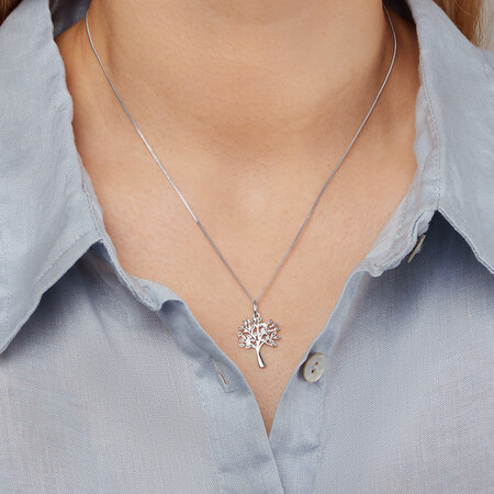 Tree of Life Pendant in Sterling Silver Tree of Life Pendant in Sterling Silver
