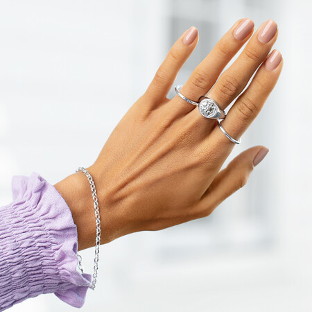 Stacker Ring in Sterling Silver Stacker Ring in Sterling Silver