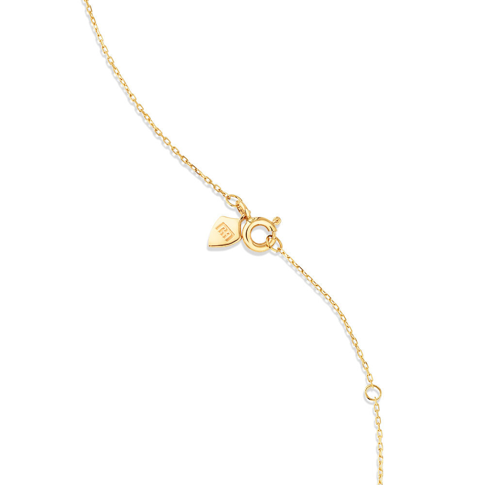 0.50 Carat TW Diamond Solitaire Pendant in 18kt Yellow Gold