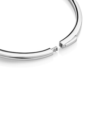 62mm Double Infinity Bangle in Sterling Silver 62mm Double Infinity Bangle in Sterling Silver