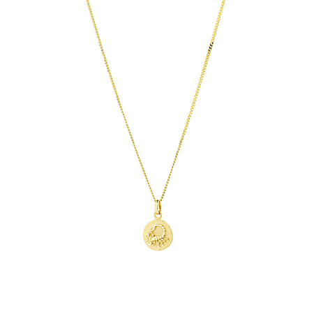 Scorpio Zodiac Pendant in 10kt Yellow Gold Scorpio Zodiac Pendant in 10kt Yellow Gold