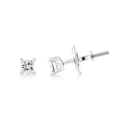 Certified Stud Earrings with 0.23 Carat TW of Diamonds in 14kt White Gold Certified Stud Earrings with 0.23 Carat TW of Diamonds in 14kt White Gold