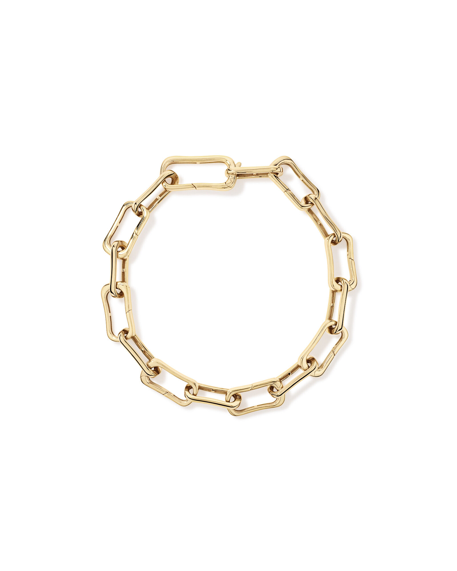 20.5cm (8.1") Alternate Clip Link Bracelet in 10kt Yellow Gold