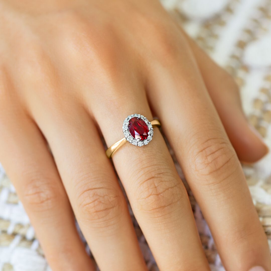 Ruby rings clearance michael hill