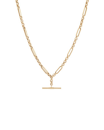 50cm Hollow Belcher Fob Necklace in 10kt Yellow Gold 50cm Hollow Belcher Fob Necklace in 10kt Yellow Gold