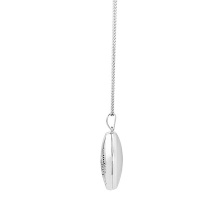 Heart Locket in Sterling Silver Heart Locket in Sterling Silver