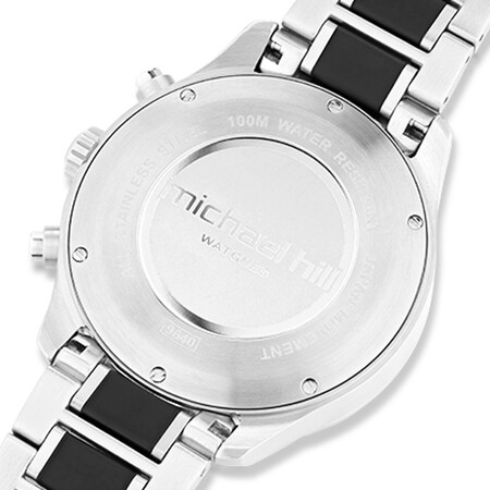 Solar Powered Men's Watch with Black Tone in Stainless Steel Solar Powered Men's Watch with Black Tone in Stainless Steel